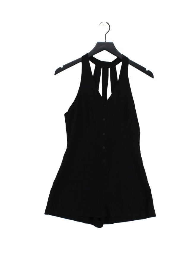 Pins And Needles Women's Playsuit M Black 100% Rayon