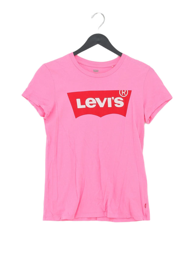 Levi’s Women's T-Shirt XS Pink 100% Cotton