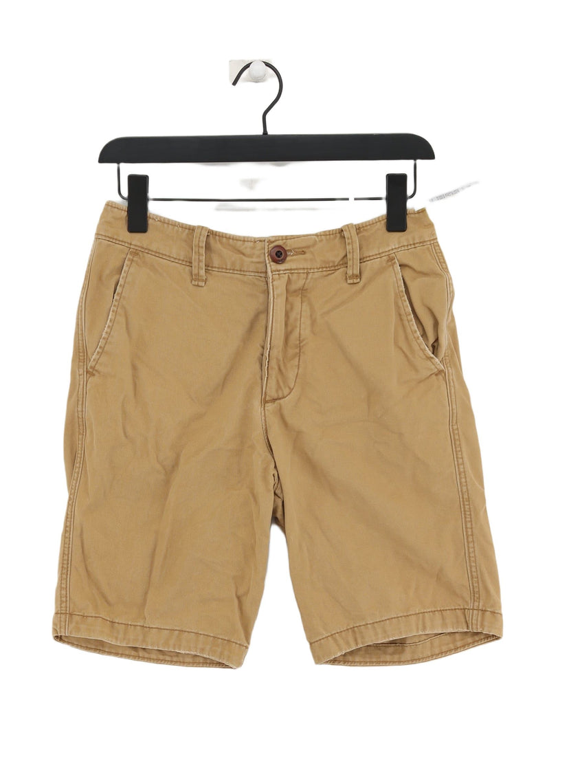 Hollister Men's Shorts W 28 in Tan 100% Cotton