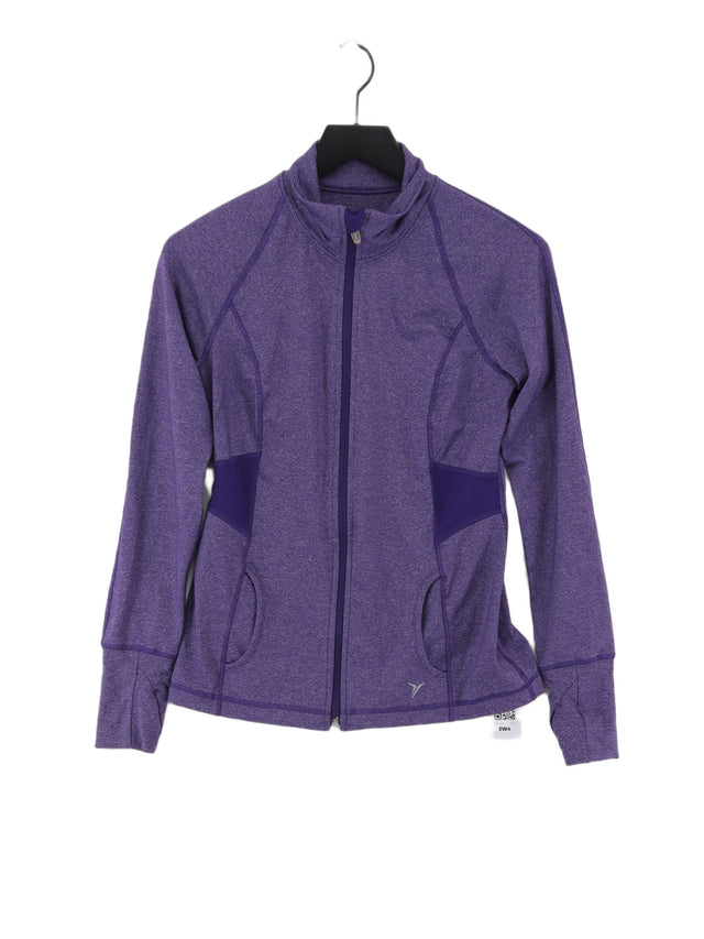 Old Navy Women's Hoodie S Purple Nylon with Polyester, Spandex