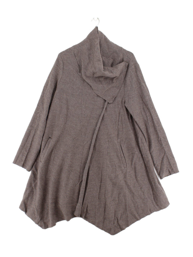 Phase Eight Women's Midi Dress UK 16 Grey Wool with Viscose