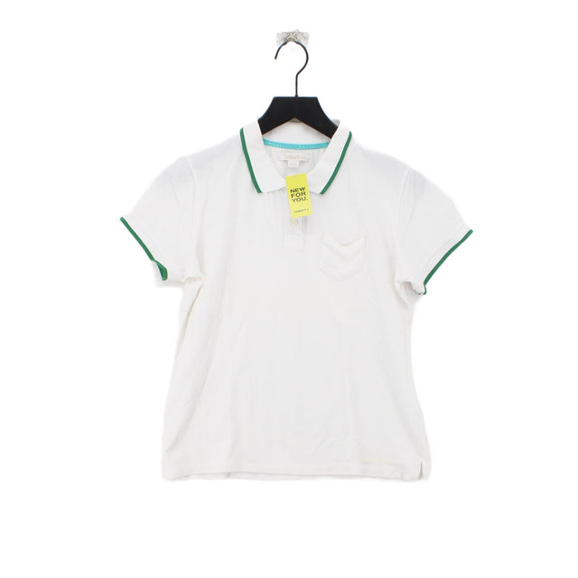 Timberland Women's Polo S White 100% Other