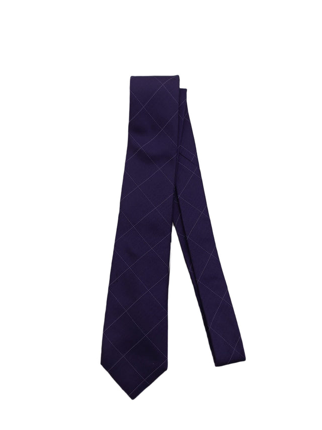 Calvin Klein Men's Tie Purple 100% Silk