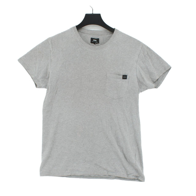 Edwin Men's T-Shirt M Grey 100% Cotton