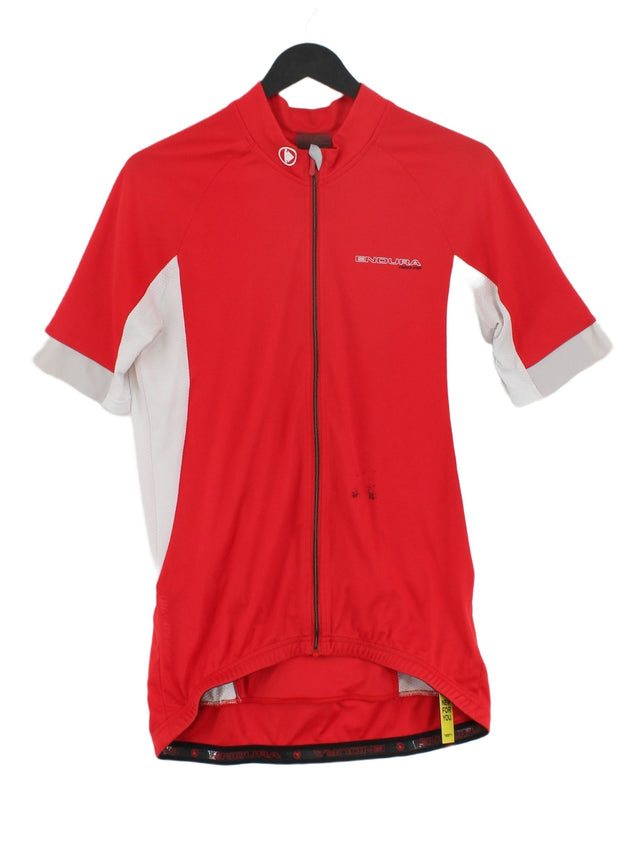 Endura Men's T-Shirt M Red 100% Polyester