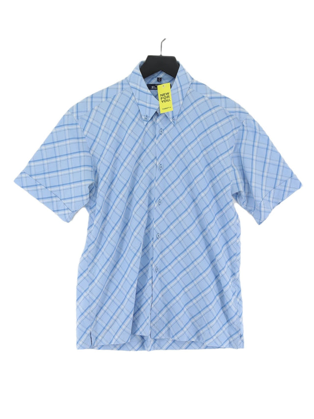 Ben Sherman Men's Shirt M Blue Cotton with Polyester