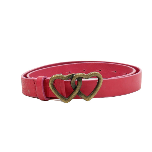 Love Moschino Women's Belt W 32 in Pink 100% Leather