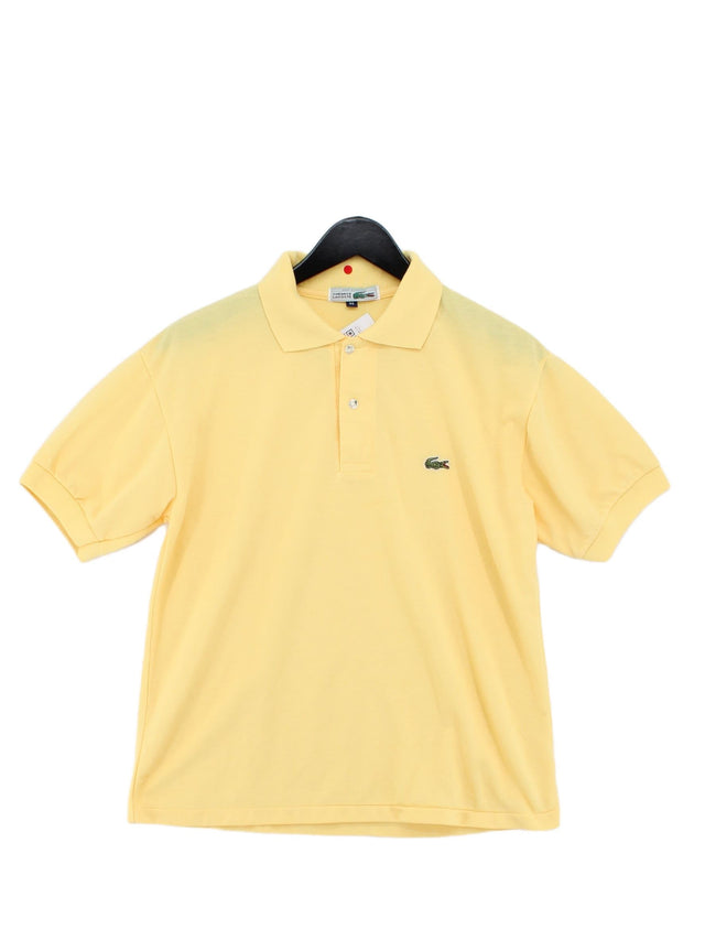 Lacoste Women's Polo M Yellow 100% Other
