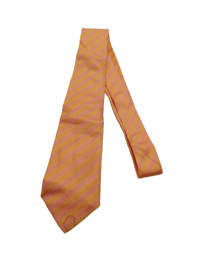 Ozwald Boateng Men's Tie Yellow 100% Silk