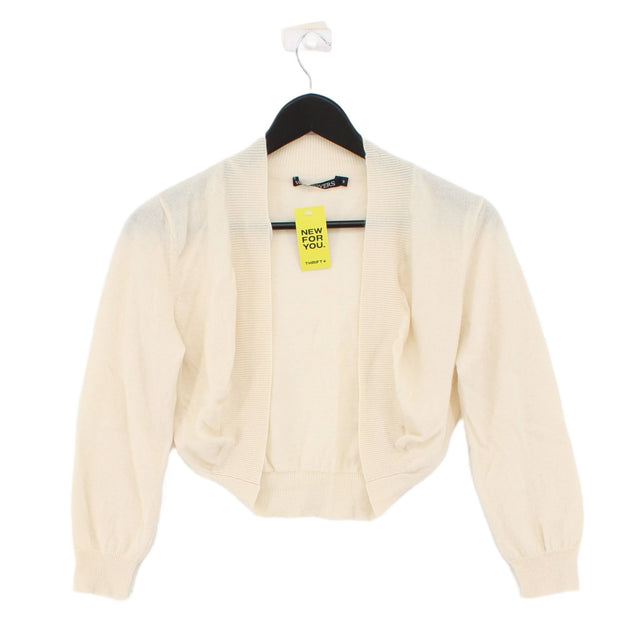 Woolovers Women's Cardigan S Cream 100% Other