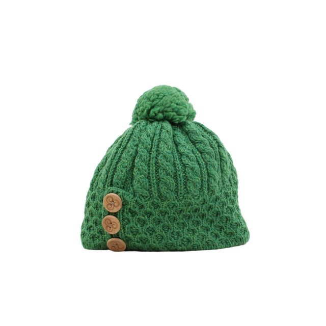 Aran Women's Hat Green 100% Other