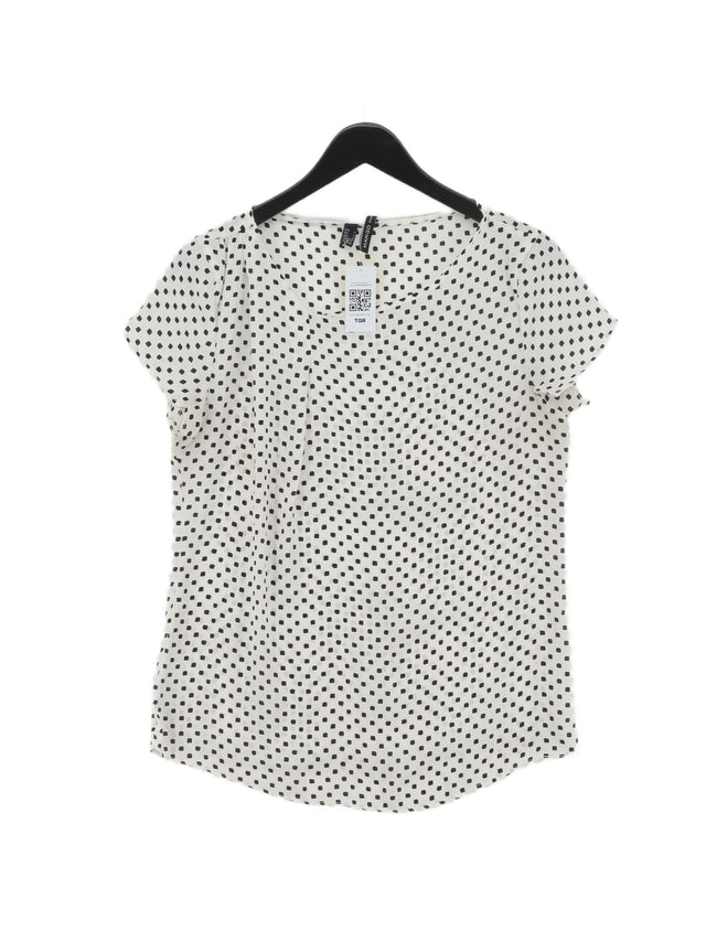 Mango Women's Top M White 100% Other