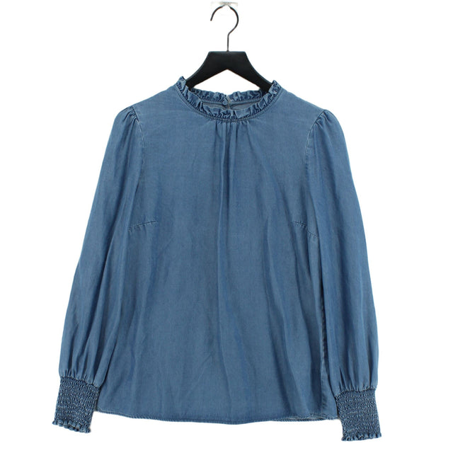 Hush Women's Shirt M Blue 100% Lyocell Modal