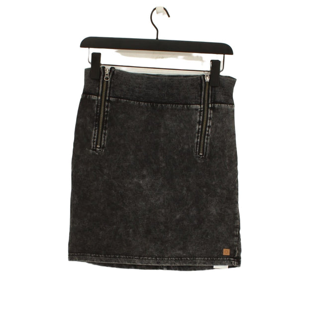 Nümph Women's Mini Skirt S Black 100% Cotton