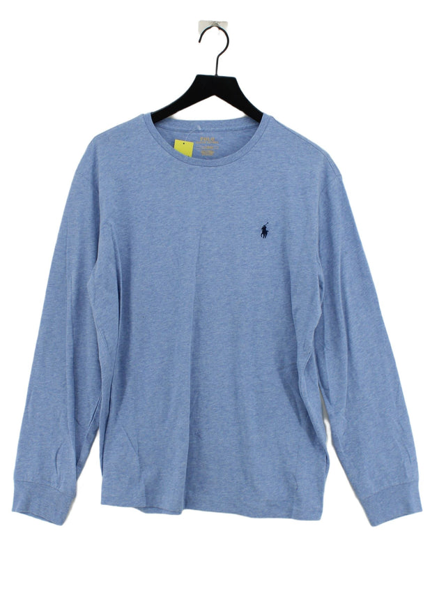 Ralph Lauren Men's T-Shirt L Blue 100% Other