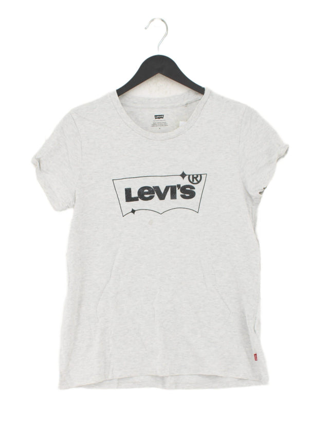 Levi’s Women's T-Shirt M Grey 100% Other