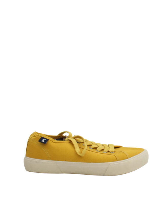 Joules Women's Trainers UK 3 Yellow 100% Other