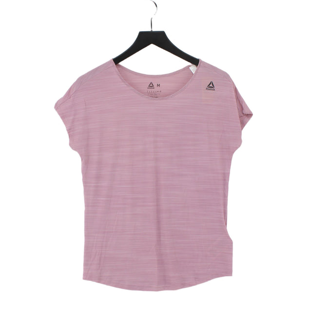 Reebok Women's T-Shirt M Purple 100% Nylon