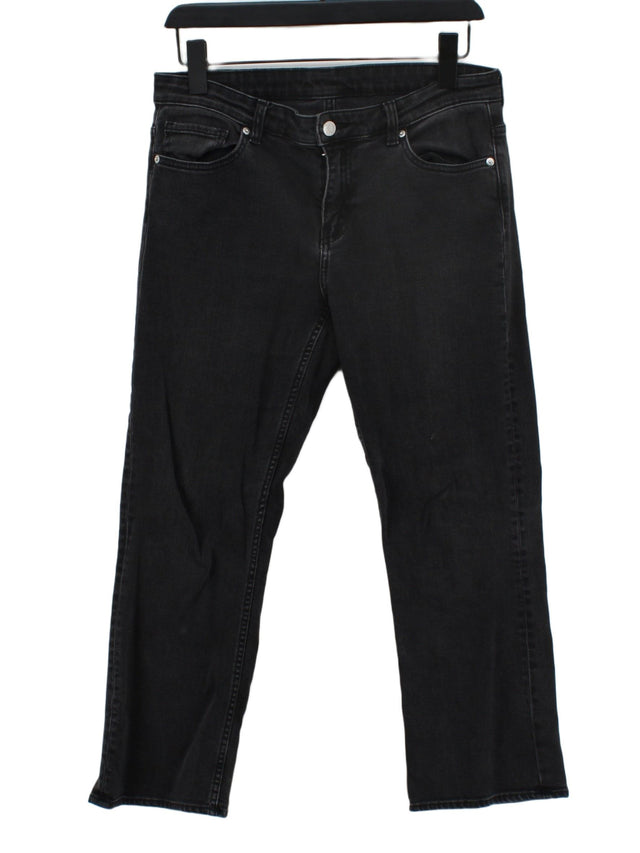 Weekday Women's Jeans W 29 in Black Cotton with Elastane