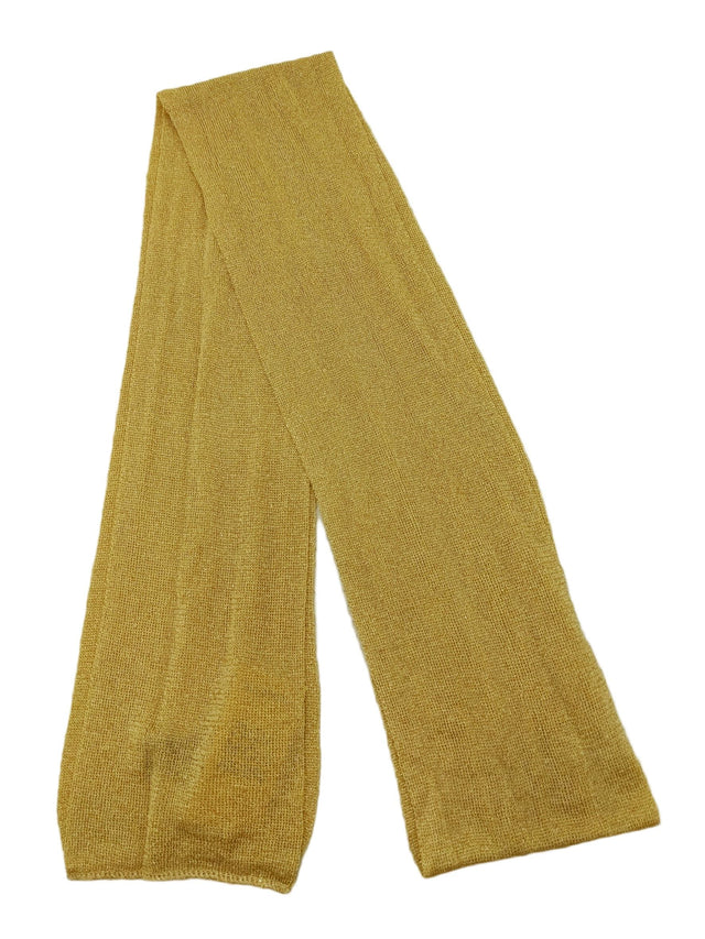 Agnès B. Women's Scarf Gold Viscose with Other