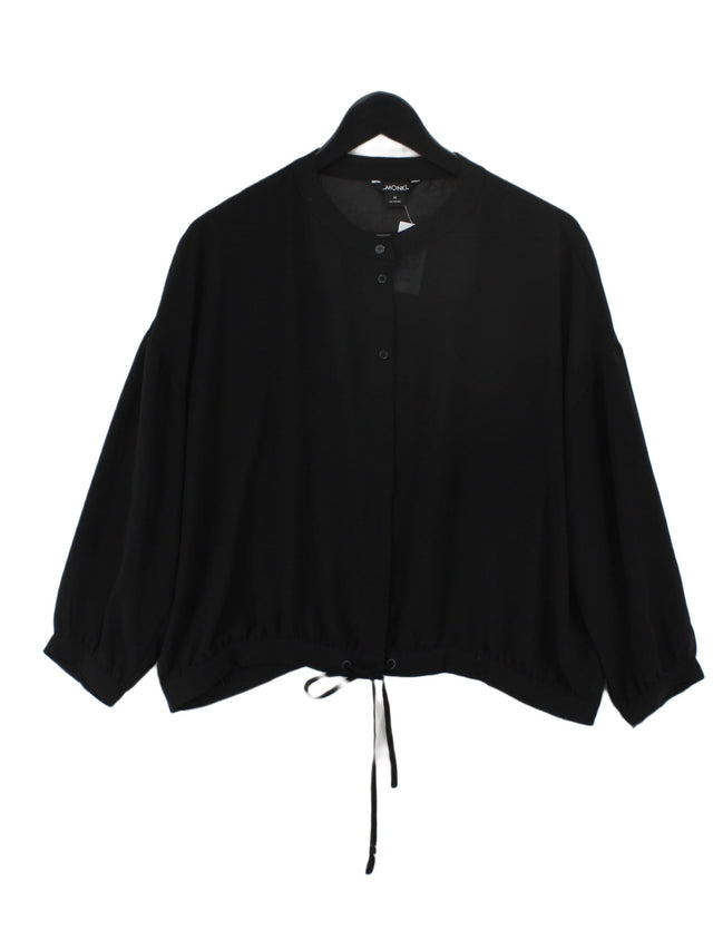 Monki Women's Shirt M Black 100% Polyester