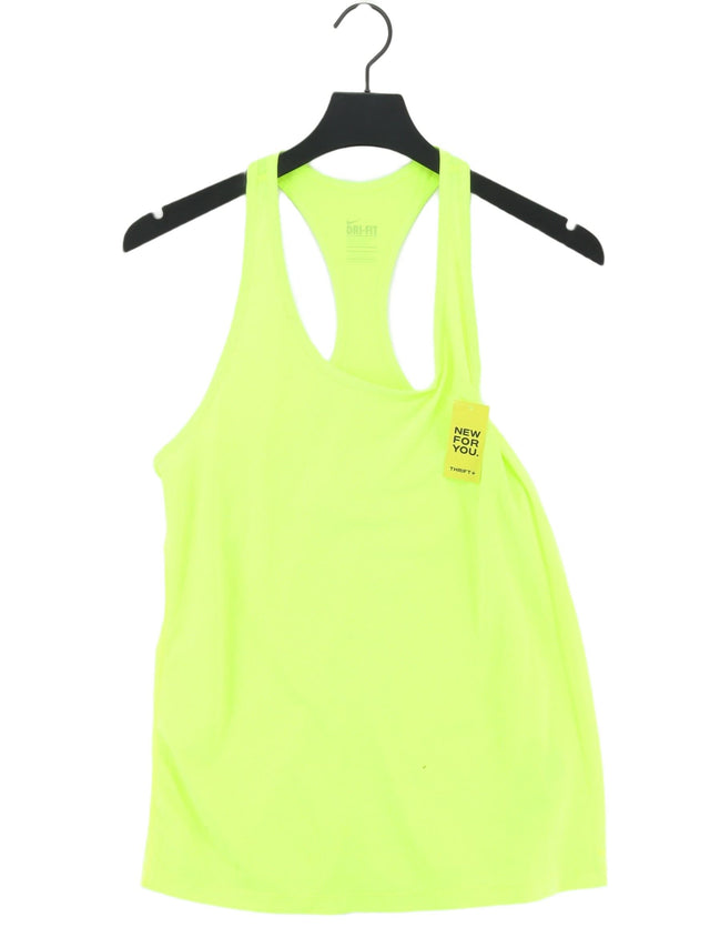 Nike Women's T-Shirt L Green 100% Polyester