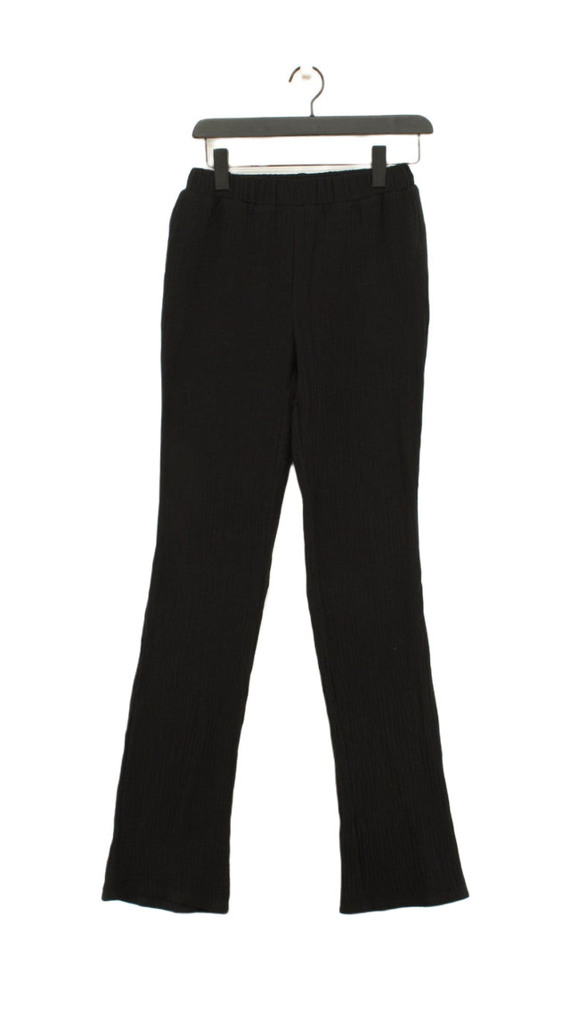 Albus Lumen Women's Trousers UK 6 Black 100% Cotton