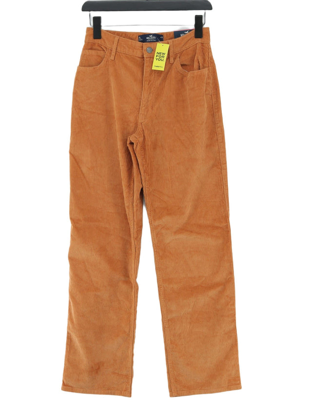 Hollister Men's Trousers W 26 in Tan Cotton with Elastane