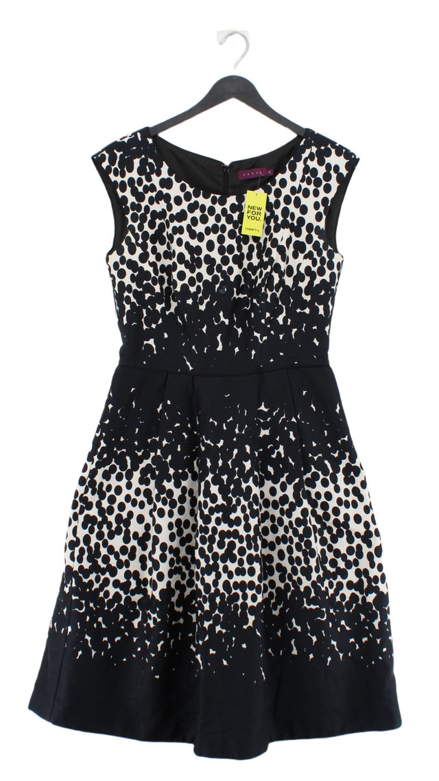 Debut Women's Midi Dress UK 12 Black 100% Polyester
