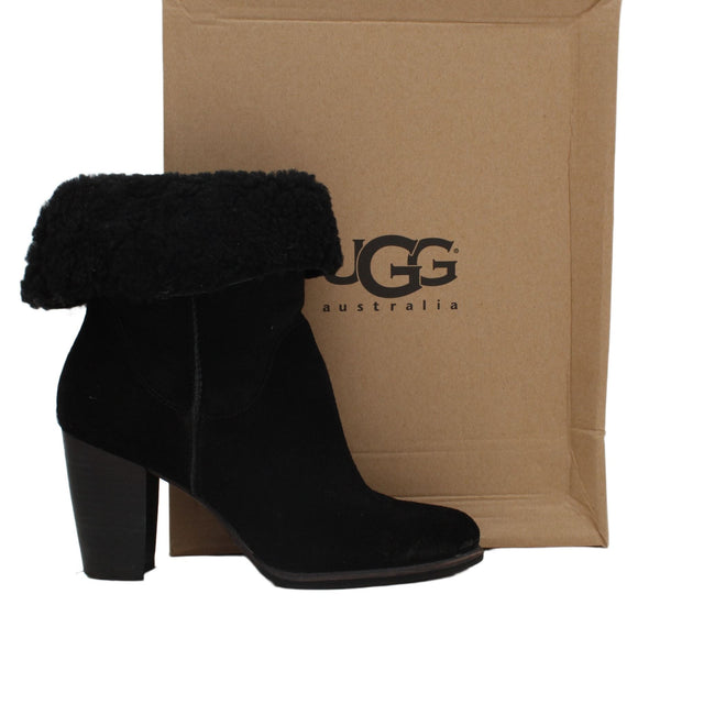 UGG Women's Boots UK 5.5 Black 100% Other