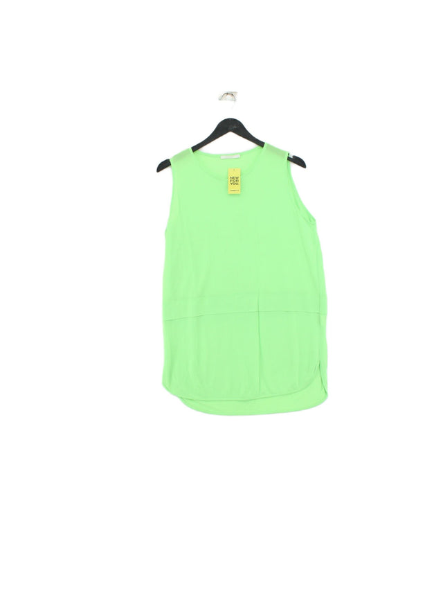 COS Women's Midi Dress M Green 100% Viscose