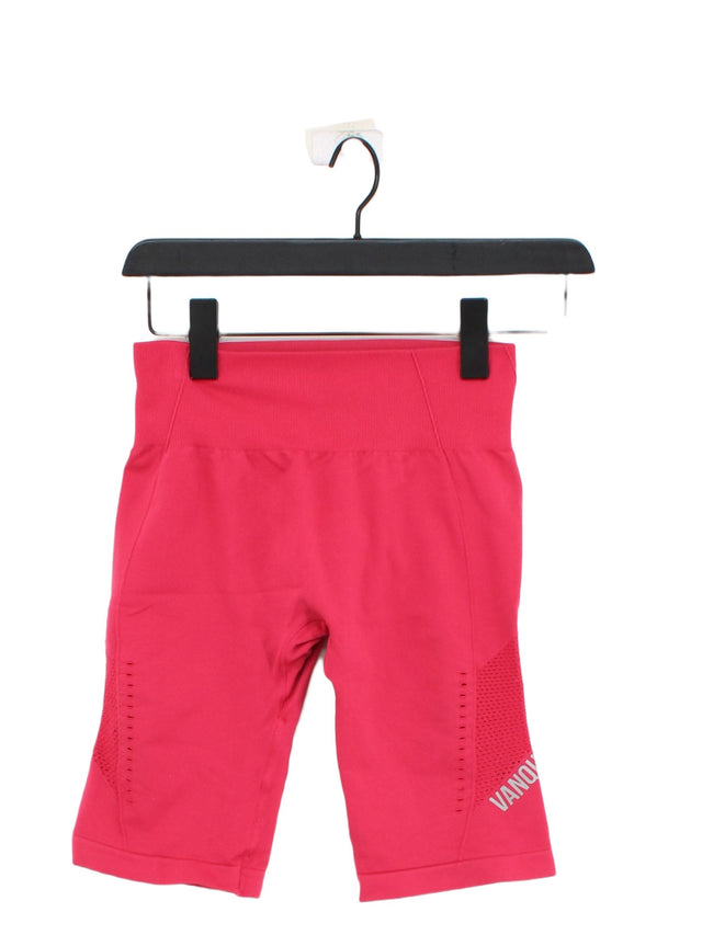 Vanquish Women's Shorts S Pink 100% Polyamide