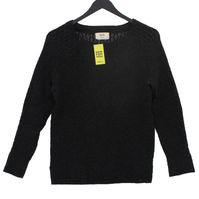 Hush Women's Jumper XS Black Cotton with Nylon, Other