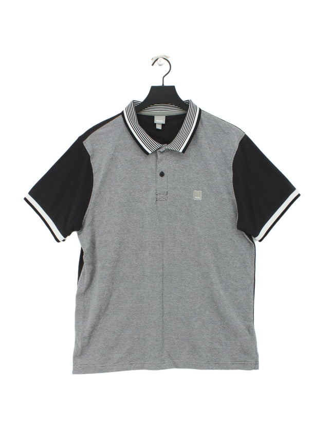 Bench Men's Polo XL Black 100% Cotton