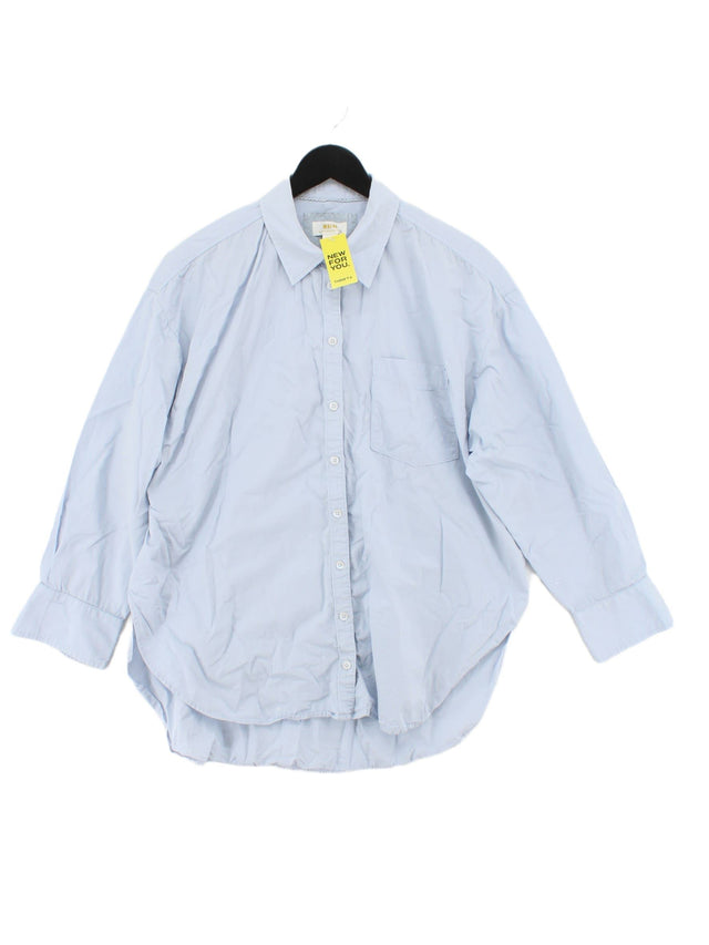 Maeve Men's Shirt L Blue 100% Cotton