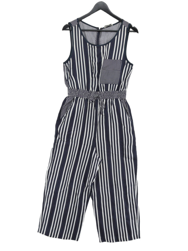 Whistles Women's Jumpsuit UK 10 Blue Other with Viscose
