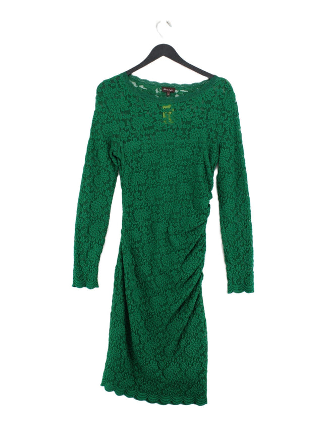 Phase Eight Women's Midi Dress UK 10 Green Polyester with Elastane, Nylon