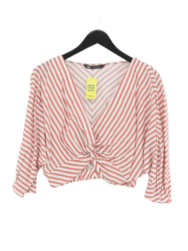 Zara Women's Top S Pink 100% Other