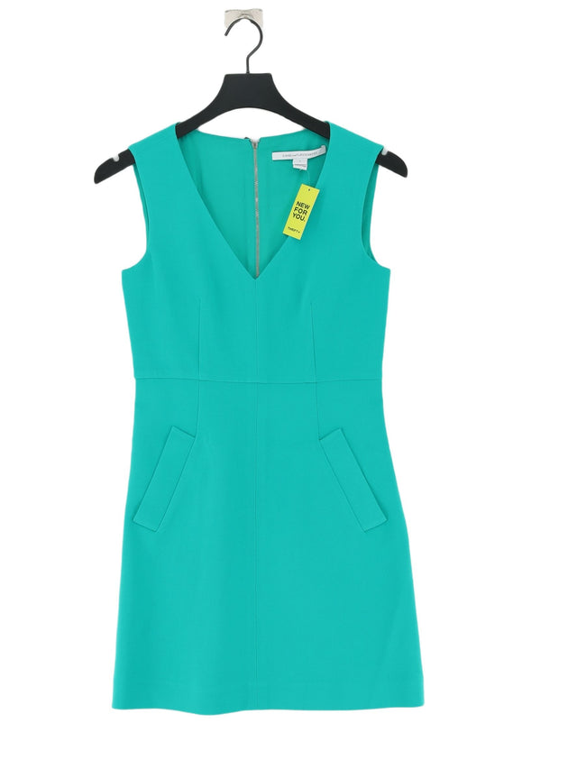 Diane Von Furstenberg Women's Midi Dress S Green