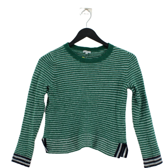 Jigsaw Women's Jumper M Green Wool with Cashmere, Polyamide, Viscose