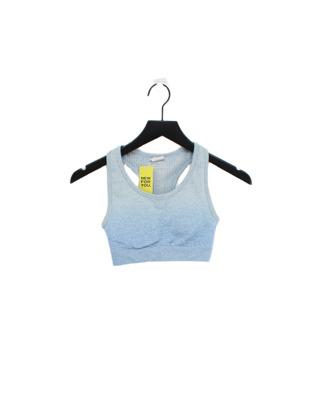 AYBL Women's T-Shirt XS Blue Nylon with Elastane, Polyester