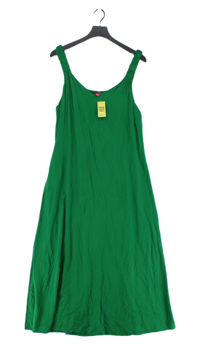 Vince Camuto Women's Maxi Dress M Green 100% Viscose