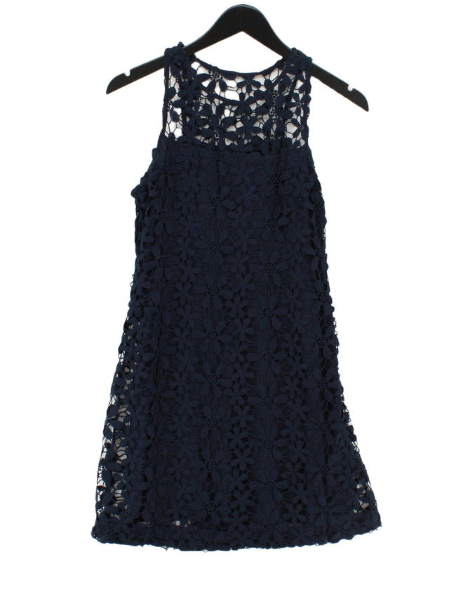 Hollister Women's Mini Dress S Blue 100% Polyester