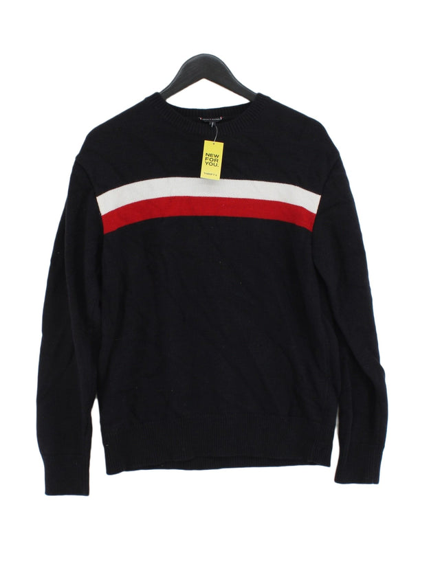 Tommy Hilfiger Men's Jumper M Blue Other with Wool