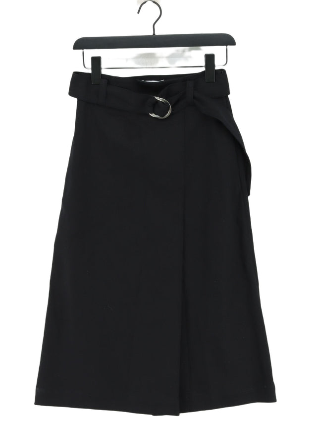 & Other Stories Women's Midi Skirt UK 6 Black 100% Other