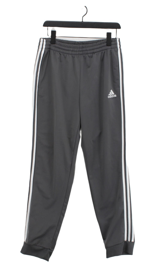 Adidas Men's Sports Bottoms L Grey 100% Polyester