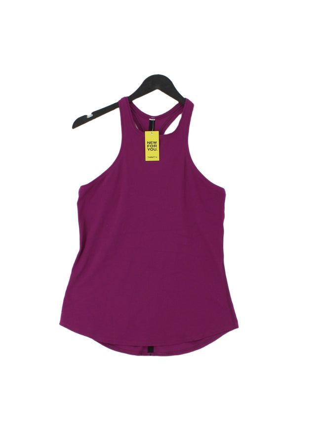 Lululemon Women's T-Shirt S Purple 100% Other