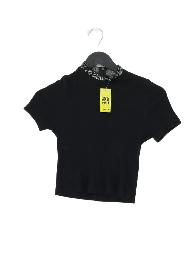 Urban Outfitters Women's Top XS Black 100% Cotton