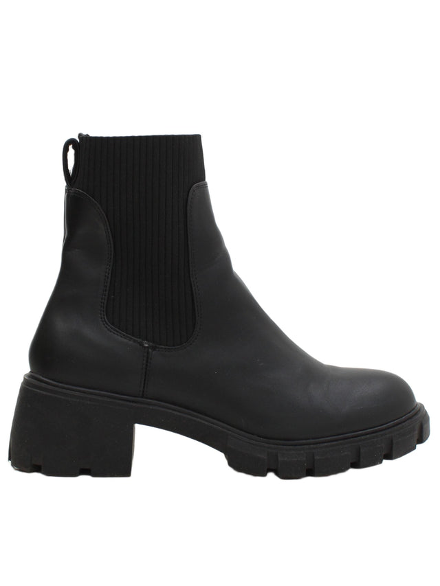 Steve Madden Women's Boots UK 9.5 Black 100% Other