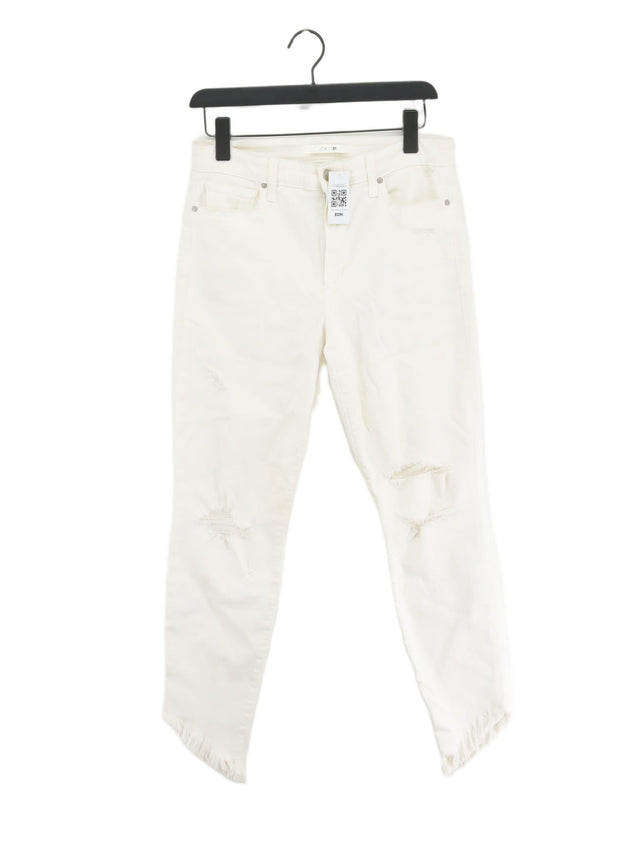 Joe's Women's Jeans W 29 in White Cotton with Other